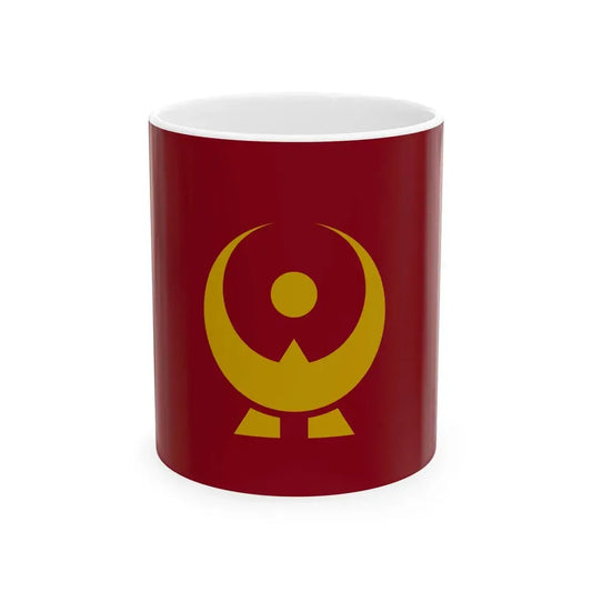 Flag of Muikaichi Shimane 1970-2005 (Japan) White Coffee Mug 11oz - Go Mug Yourself