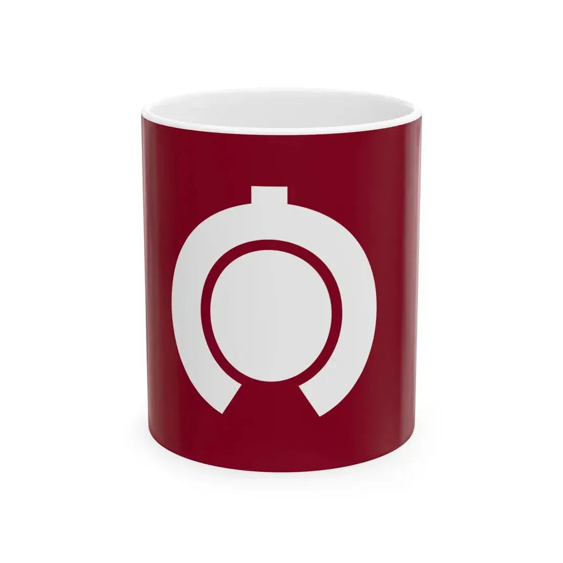 Flag of Mukaihara Hiroshima 1983-2004 (Japan) White Coffee Mug 11oz - Go Mug Yourself