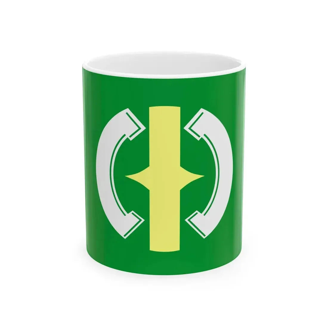 Flag of Mukawa Hokkaido 1960-2006 (Japan) White Coffee Mug 11oz - Go Mug Yourself