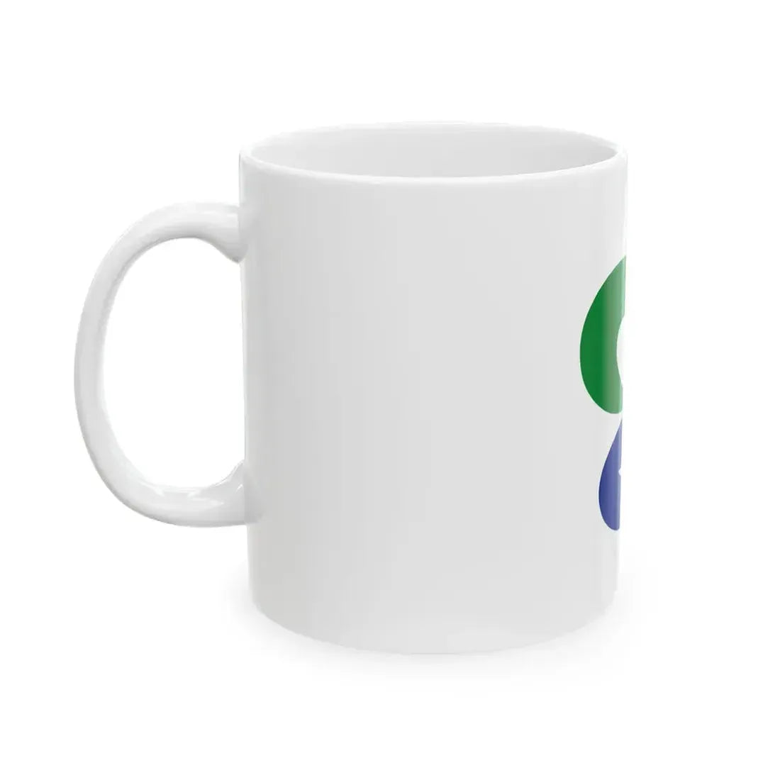 Flag of Munakata Fukuoka (Japan) White Coffee Mug - Go Mug Yourself