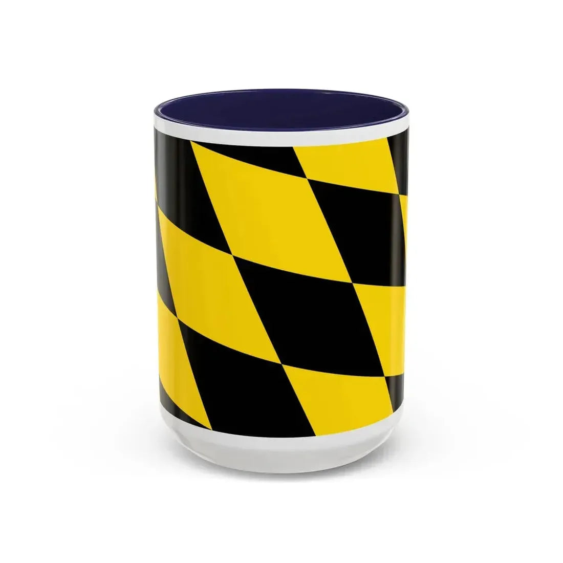 Flag of Munich 2 Germany - Accent Coffee Mug 15oz Navy - Go Mug Yourself