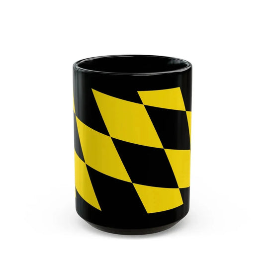 Flag of Munich 2 Germany - Black Coffee Mug 15oz - Go Mug Yourself