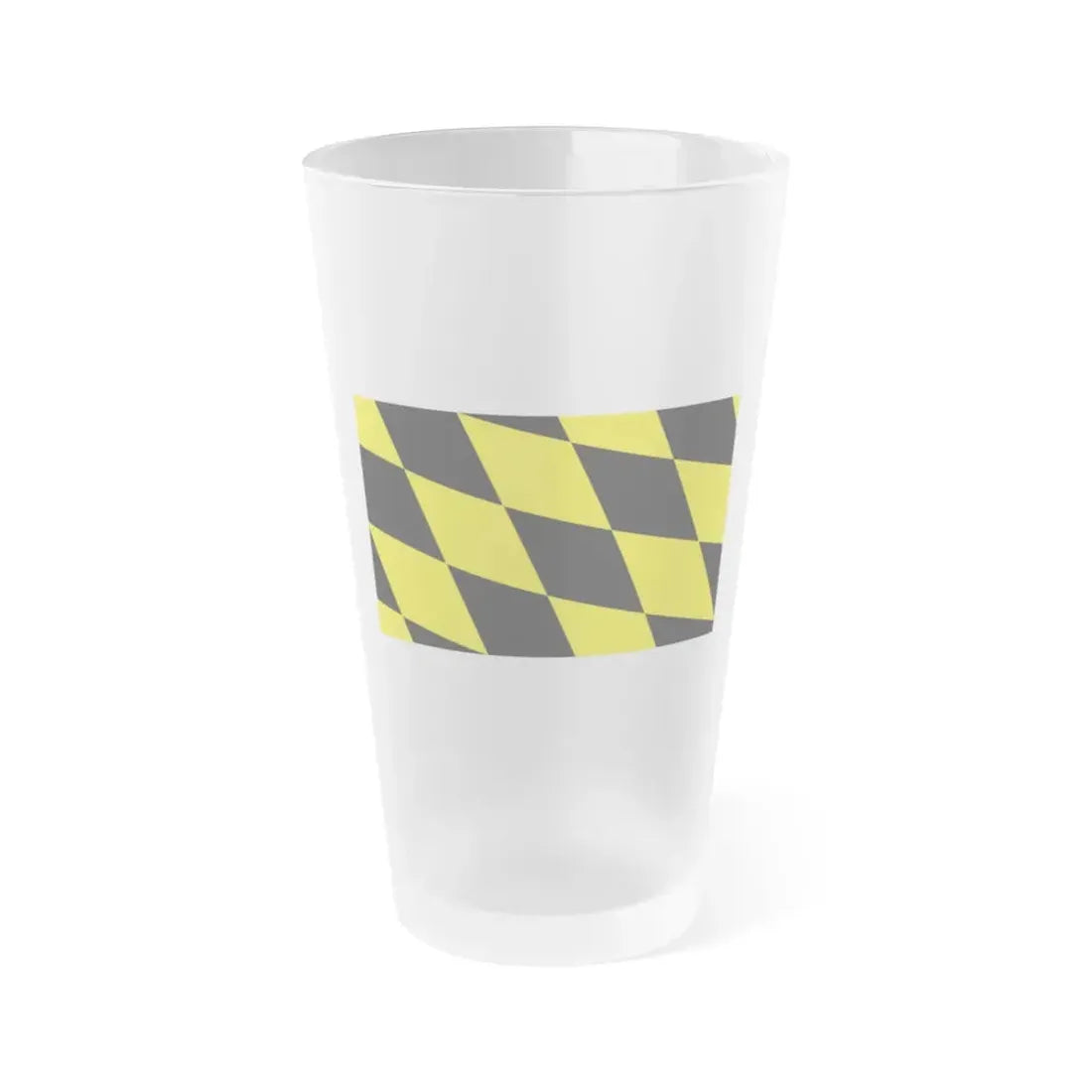 Flag of Munich 2 Germany - Frosted Pint Glass 16oz 16oz Frosted - Go Mug Yourself