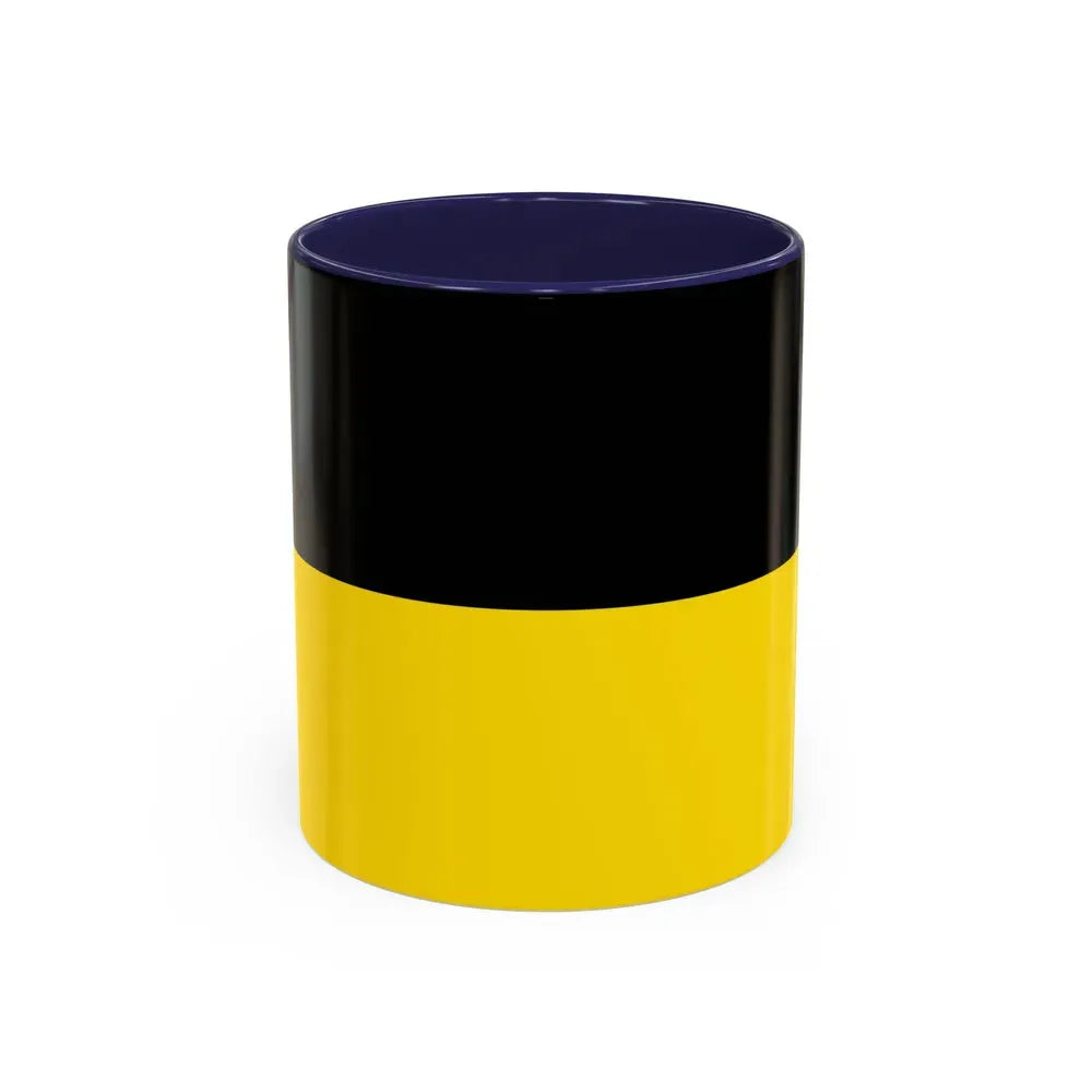 Flag of Munich Germany - Accent Coffee Mug 11oz Navy - Go Mug Yourself