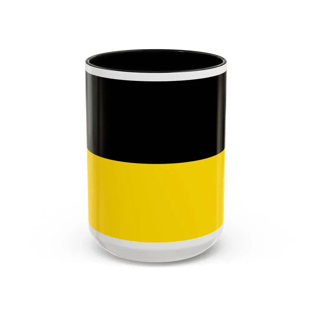 Flag of Munich Germany - Accent Coffee Mug 15oz Black - Go Mug Yourself