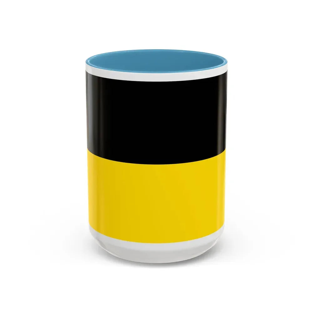Flag of Munich Germany - Accent Coffee Mug 15oz Light Blue - Go Mug Yourself