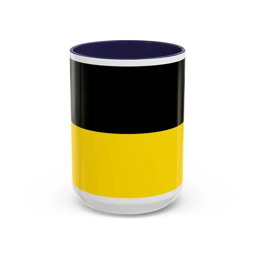 Flag of Munich Germany - Accent Coffee Mug 15oz Navy - Go Mug Yourself