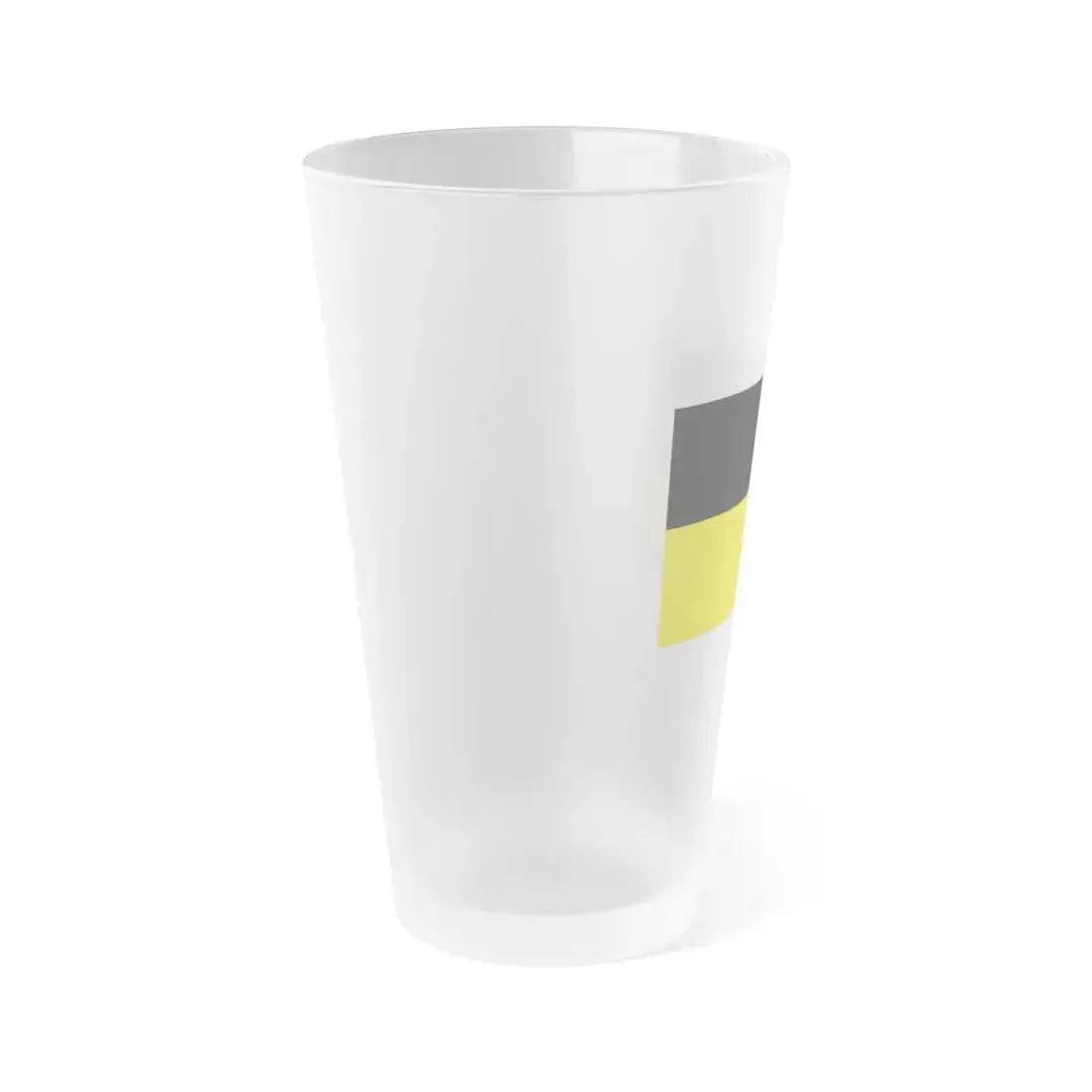 Flag of Munich Germany - Frosted Pint Glass 16oz - Go Mug Yourself