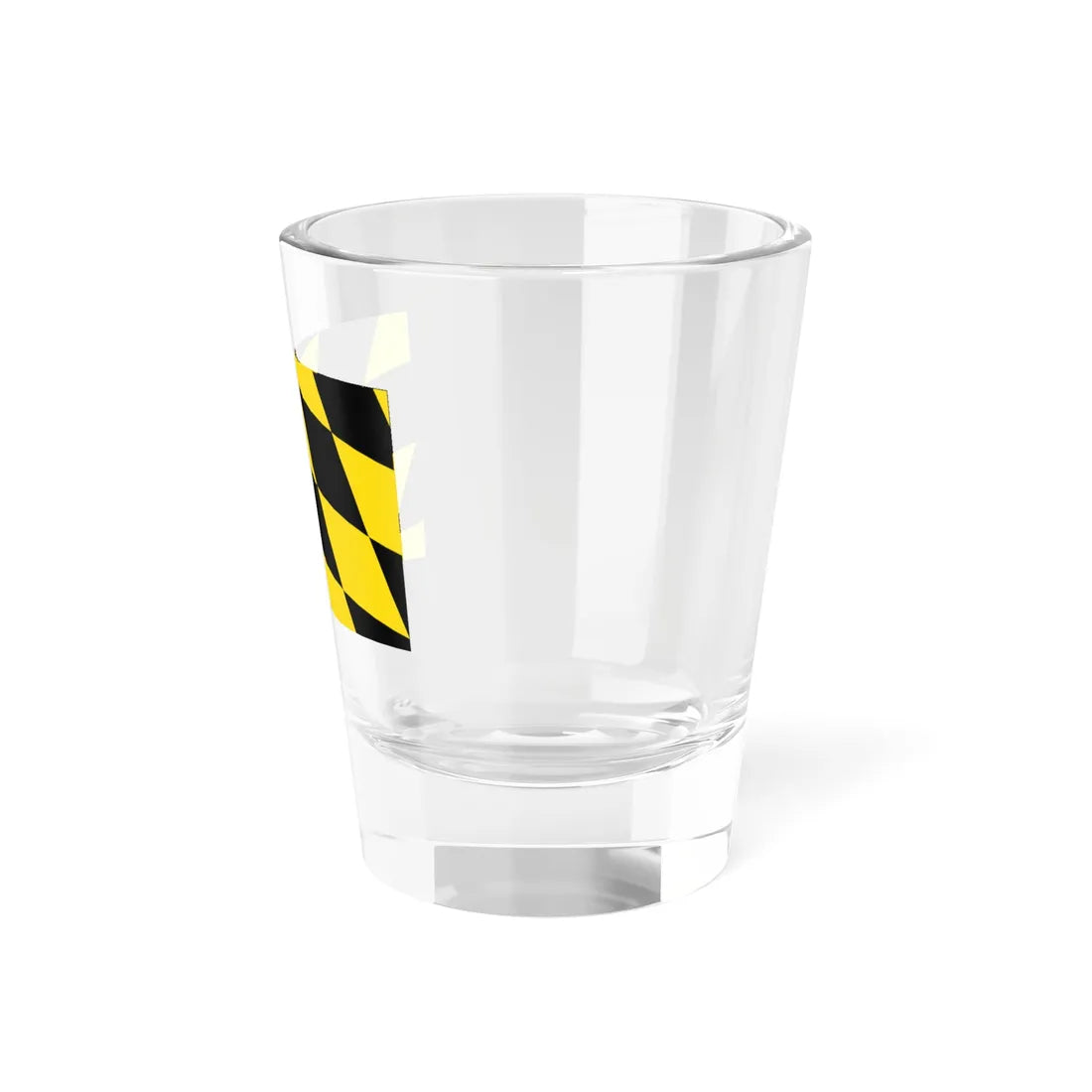 Flag of Munich lozengy (Germany) Shot Glass 1.5oz - Go Mug Yourself