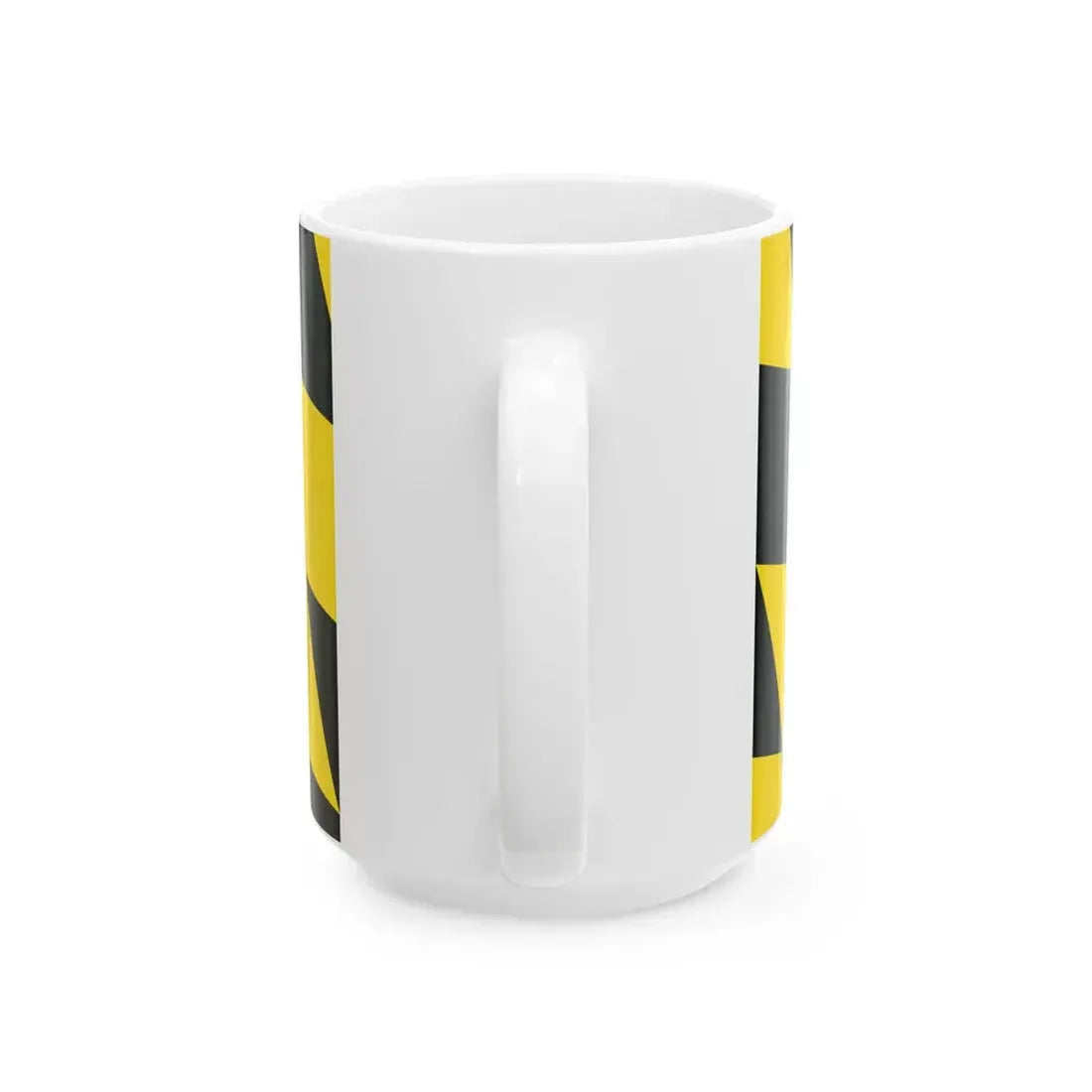 Flag of Munich lozengy (Germany) White Coffee Mug - Go Mug Yourself