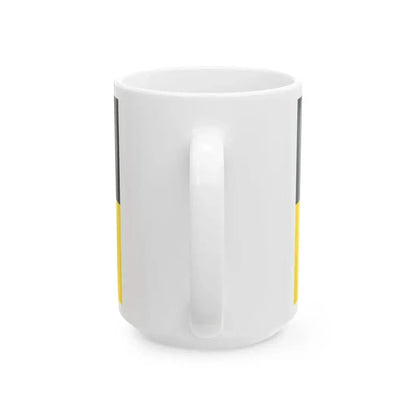 Flag of Munich striped (Germany) White Coffee Mug - Go Mug Yourself