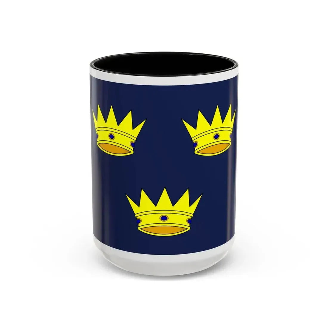 Flag of Munster Ireland - Accent Coffee Mug 15oz Black - Go Mug Yourself