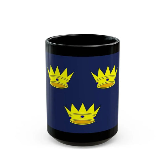 Flag of Munster Ireland - Black Coffee Mug 15oz - Go Mug Yourself