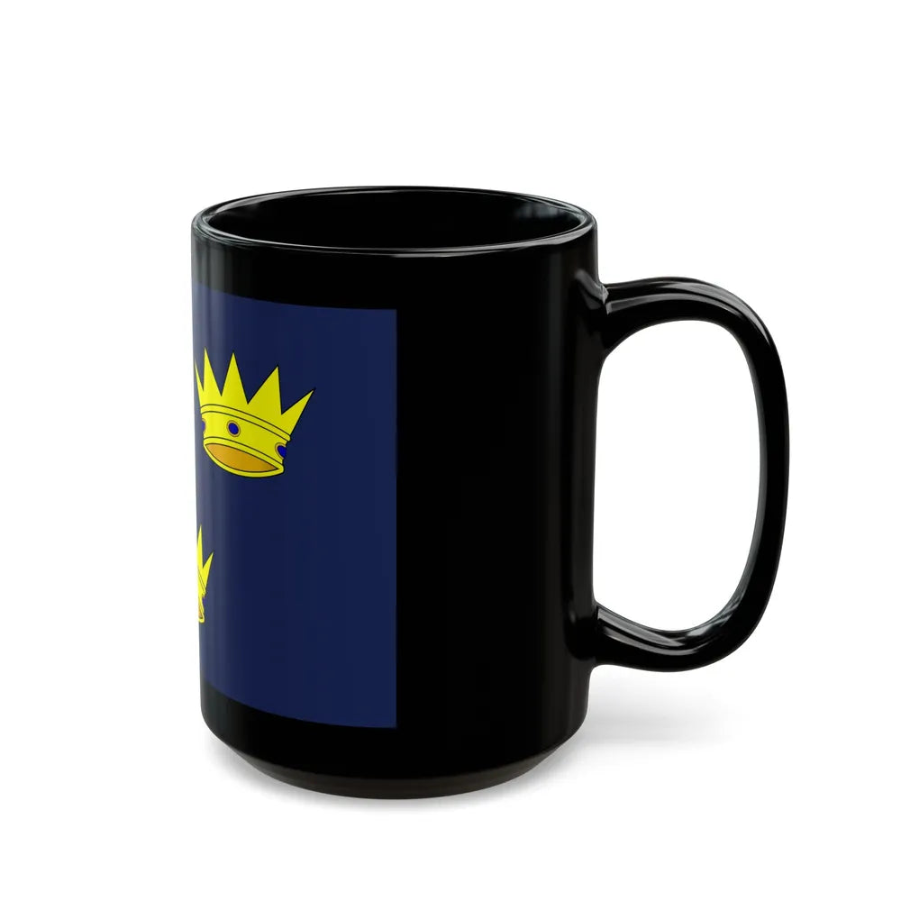 Flag of Munster Ireland - Black Coffee Mug-Go Mug Yourself