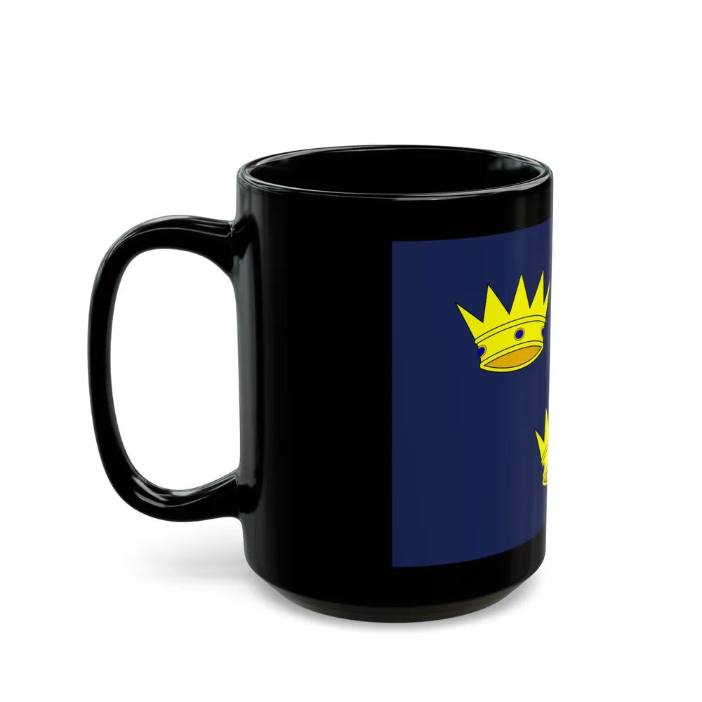 Flag of Munster Ireland - Black Coffee Mug-Go Mug Yourself