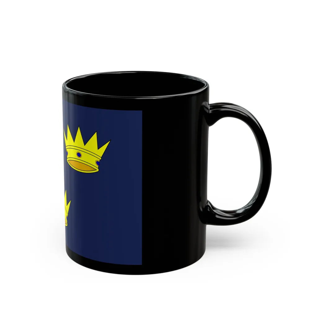 Flag of Munster Ireland - Black Coffee Mug-Go Mug Yourself