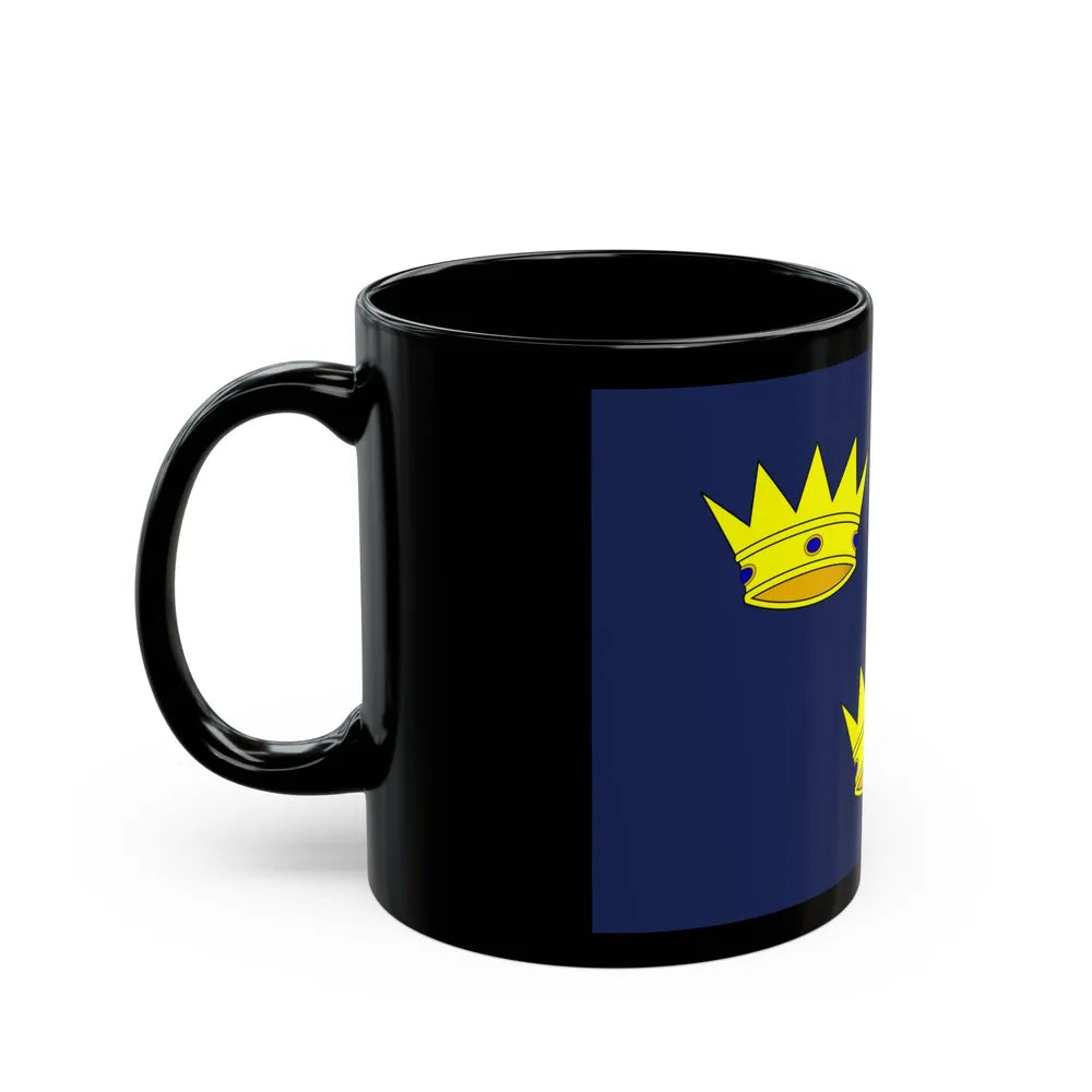 Flag of Munster Ireland - Black Coffee Mug-Go Mug Yourself