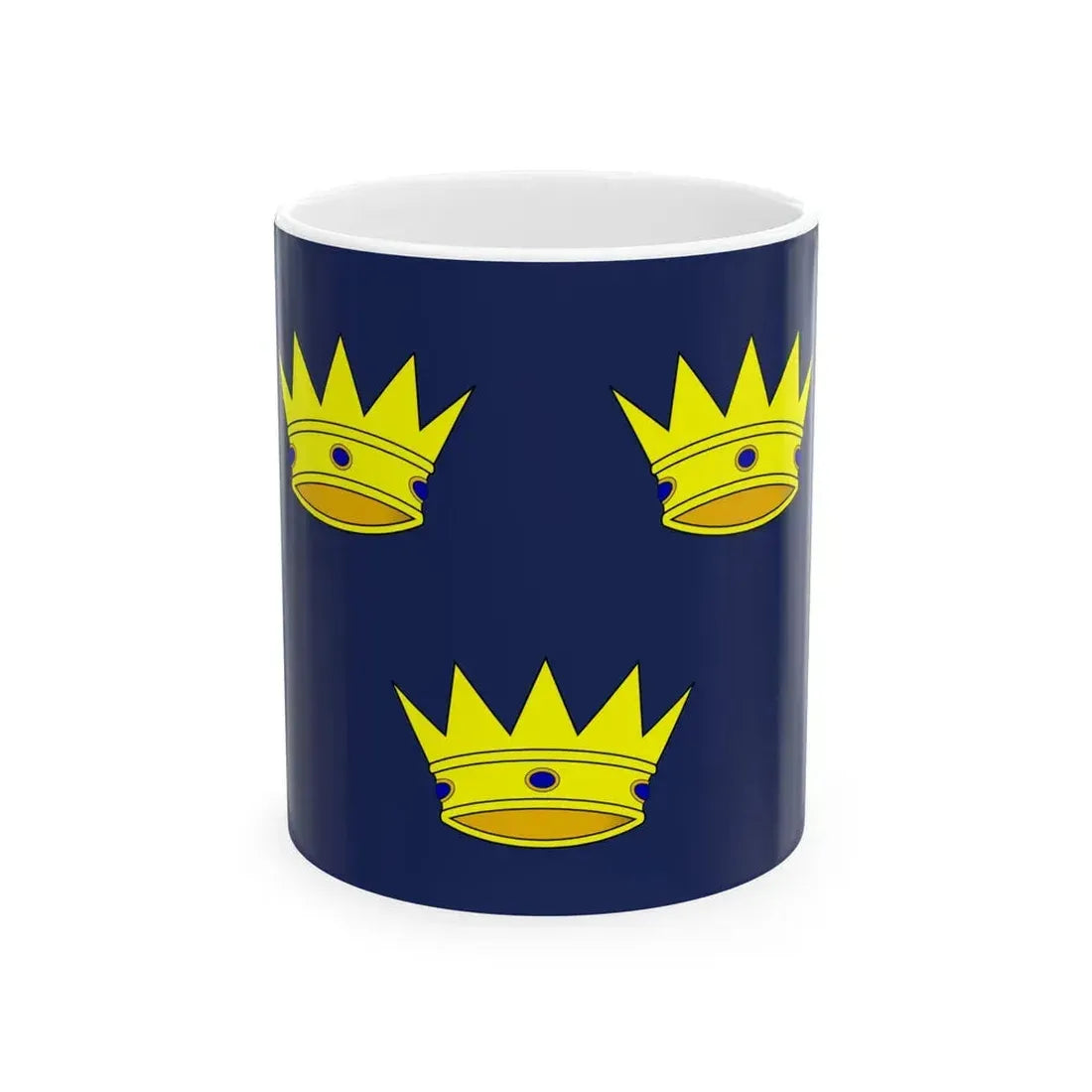 Flag of Munster Ireland - White Coffee Mug 11oz - Go Mug Yourself