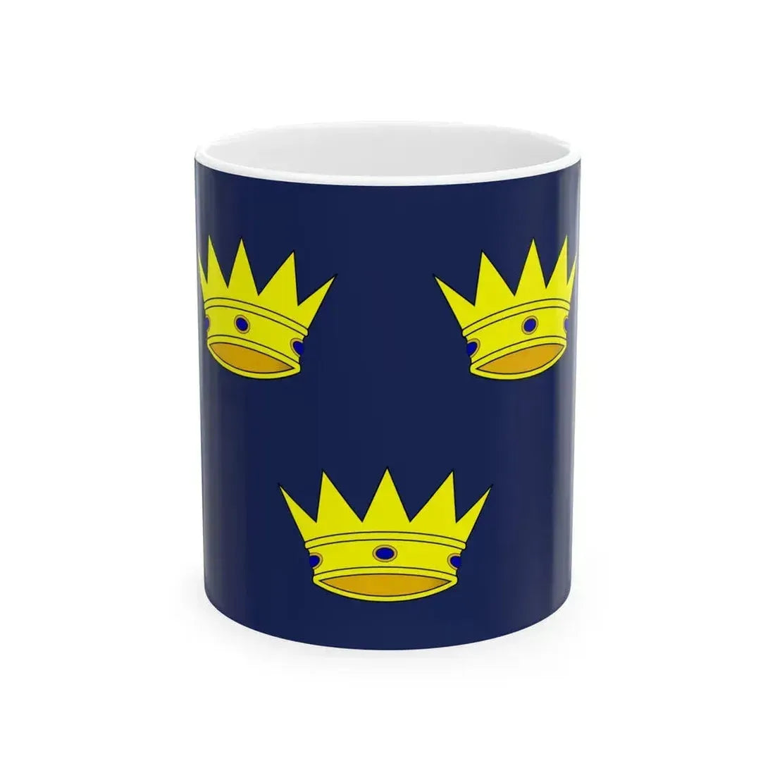 Flag of Munster Ireland - White Coffee Mug 11oz - Go Mug Yourself