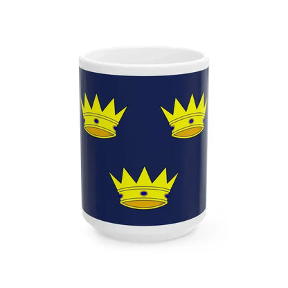 Flag of Munster Ireland - White Coffee Mug 15oz - Go Mug Yourself
