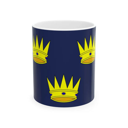 Flag of Munster version (Ireland) White Coffee Mug 11oz - Go Mug Yourself
