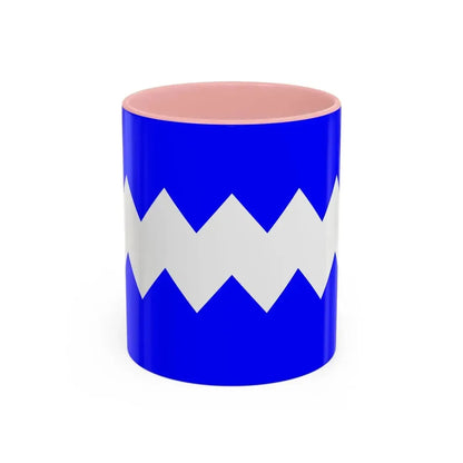 Flag of Munxar Malta - Accent Coffee Mug 11oz Pink - Go Mug Yourself