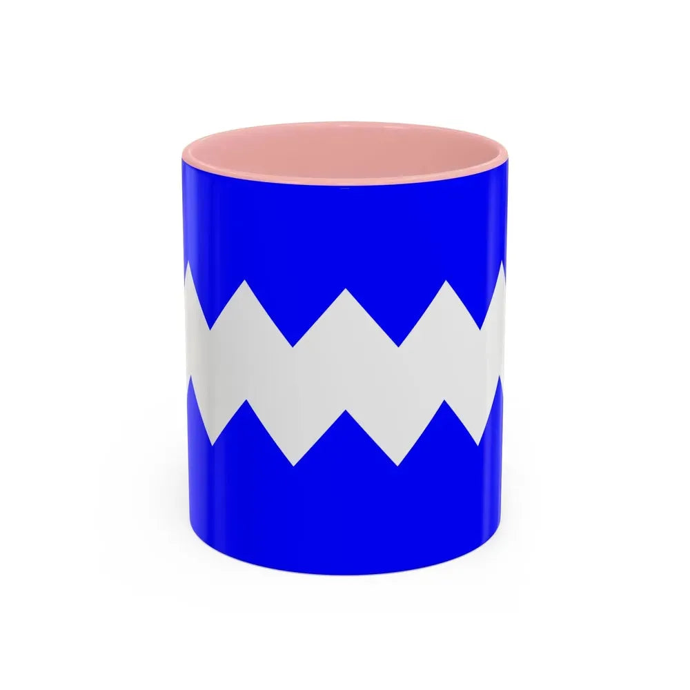 Flag of Munxar Malta - Accent Coffee Mug 11oz Pink - Go Mug Yourself