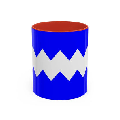 Flag of Munxar Malta - Accent Coffee Mug 11oz Red - Go Mug Yourself