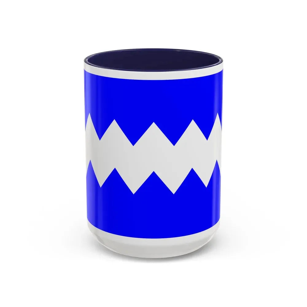 Flag of Munxar Malta - Accent Coffee Mug 15oz Navy - Go Mug Yourself