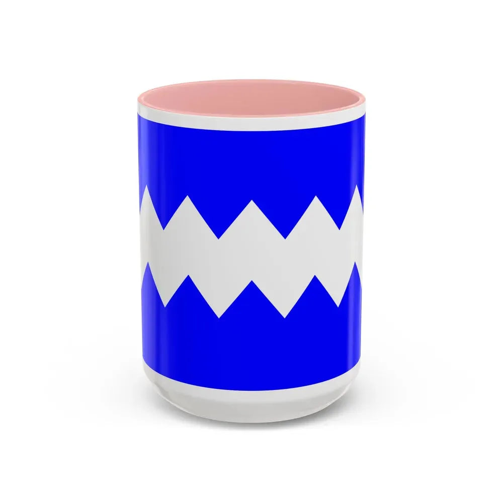 Flag of Munxar Malta - Accent Coffee Mug 15oz Pink - Go Mug Yourself