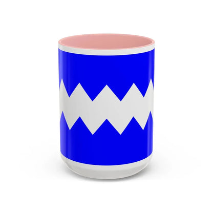 Flag of Munxar Malta - Accent Coffee Mug 15oz Pink - Go Mug Yourself