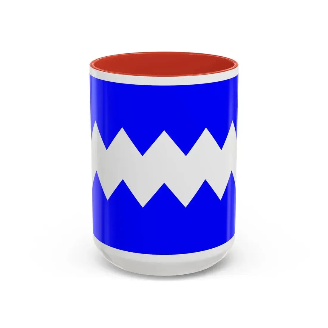 Flag of Munxar Malta - Accent Coffee Mug 15oz Red - Go Mug Yourself