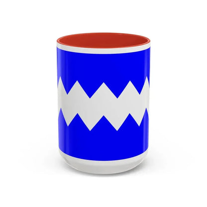 Flag of Munxar Malta - Accent Coffee Mug 15oz Red - Go Mug Yourself