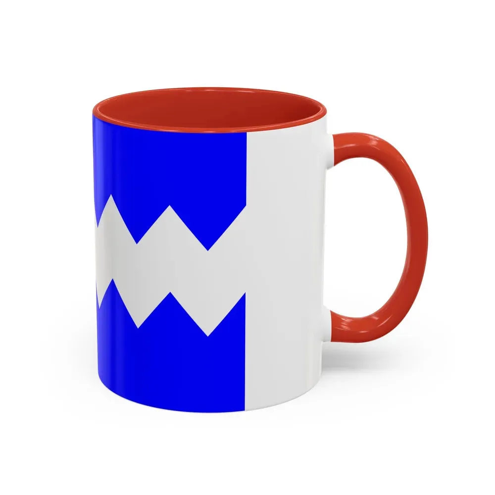 Flag of Munxar Malta - Accent Coffee Mug - Go Mug Yourself