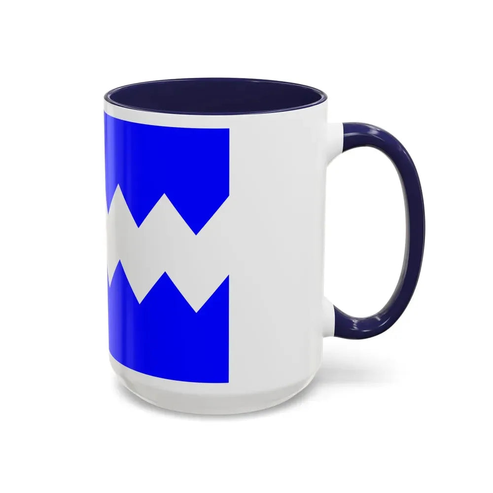 Flag of Munxar Malta - Accent Coffee Mug - Go Mug Yourself
