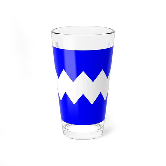Flag of Munxar Malta - Pint Glass 16oz 16oz - Go Mug Yourself