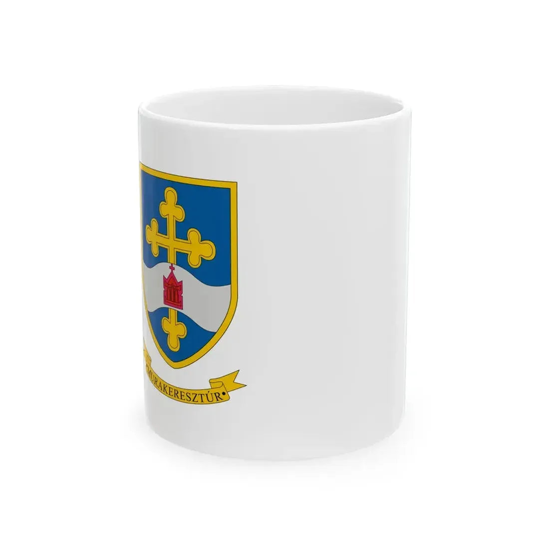 Flag of Murakeresztur (Hungary) White Coffee Mug 11oz - Go Mug Yourself