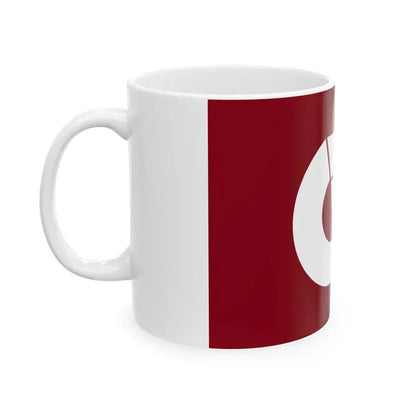 Flag of Muraoka Hyogo 1959-2005 (Japan) White Coffee Mug - Go Mug Yourself