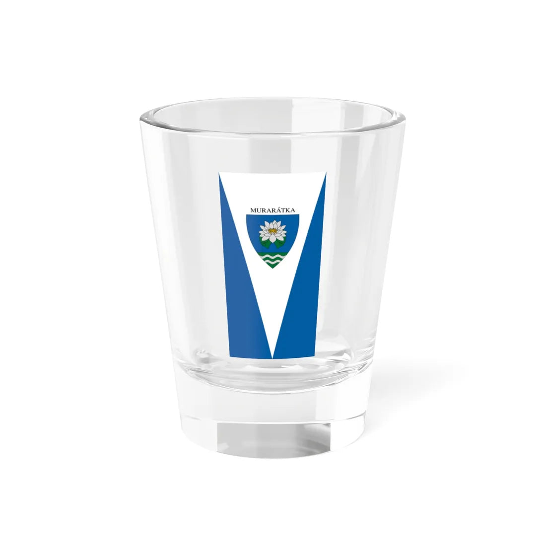 Flag of Muraratka (Hungary) Shot Glass 1.5oz 1.5oz - Go Mug Yourself