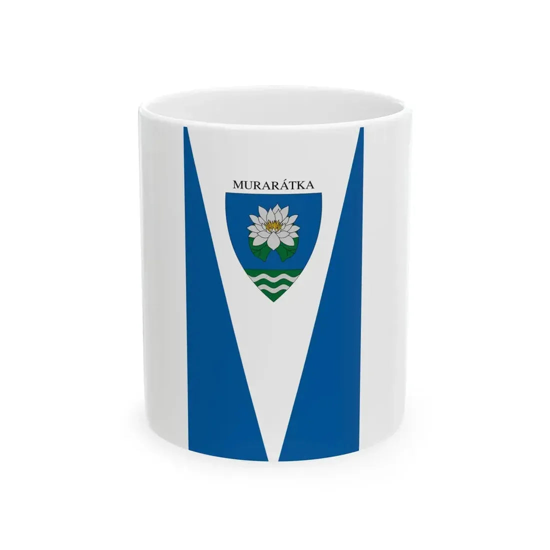 Flag of Muraratka (Hungary) White Coffee Mug 11oz - Go Mug Yourself