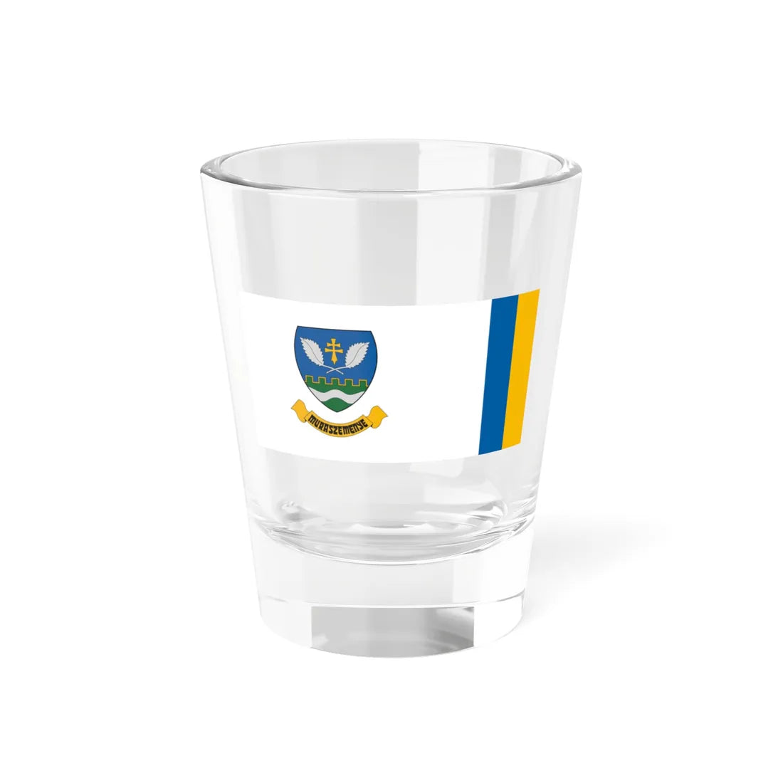 Flag of Muraszemenye (Hungary) Shot Glass 1.5oz 1.5oz - Go Mug Yourself