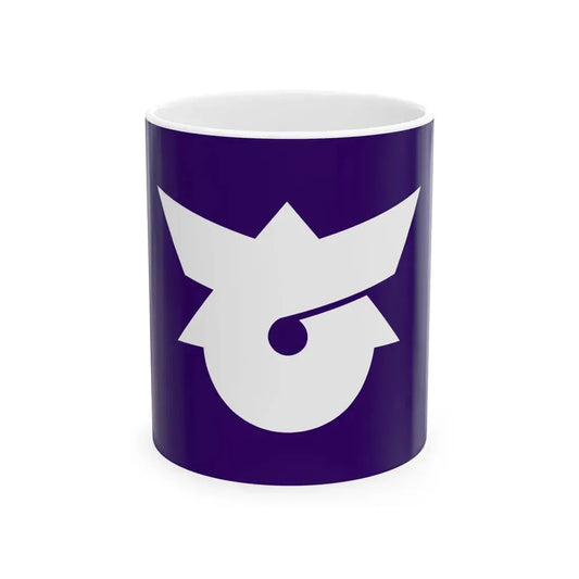 Flag of Murata Miyagi (Japan) White Coffee Mug 11oz - Go Mug Yourself