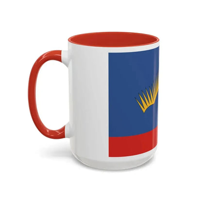 Flag of Murmansk Oblast Russia - Accent Coffee Mug - Go Mug Yourself