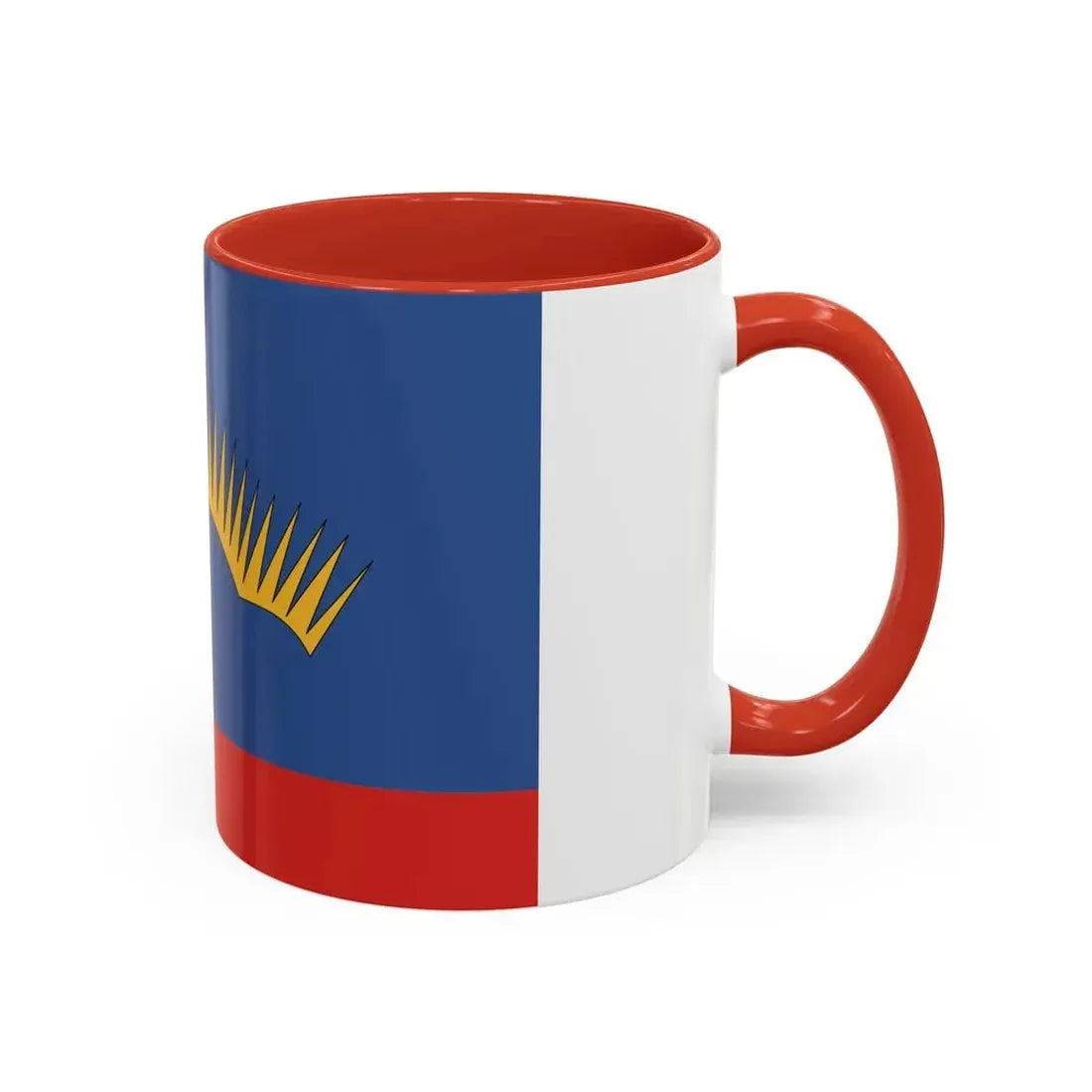 Flag of Murmansk Oblast Russia - Accent Coffee Mug - Go Mug Yourself