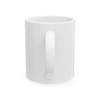 Flag of Murmansk Oblast Russia - White Coffee Mug - Go Mug Yourself