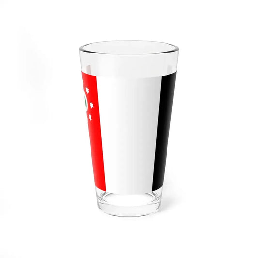 Flag of Murray Island Mer (Australia) Pint Glass 16oz 16oz - Go Mug Yourself
