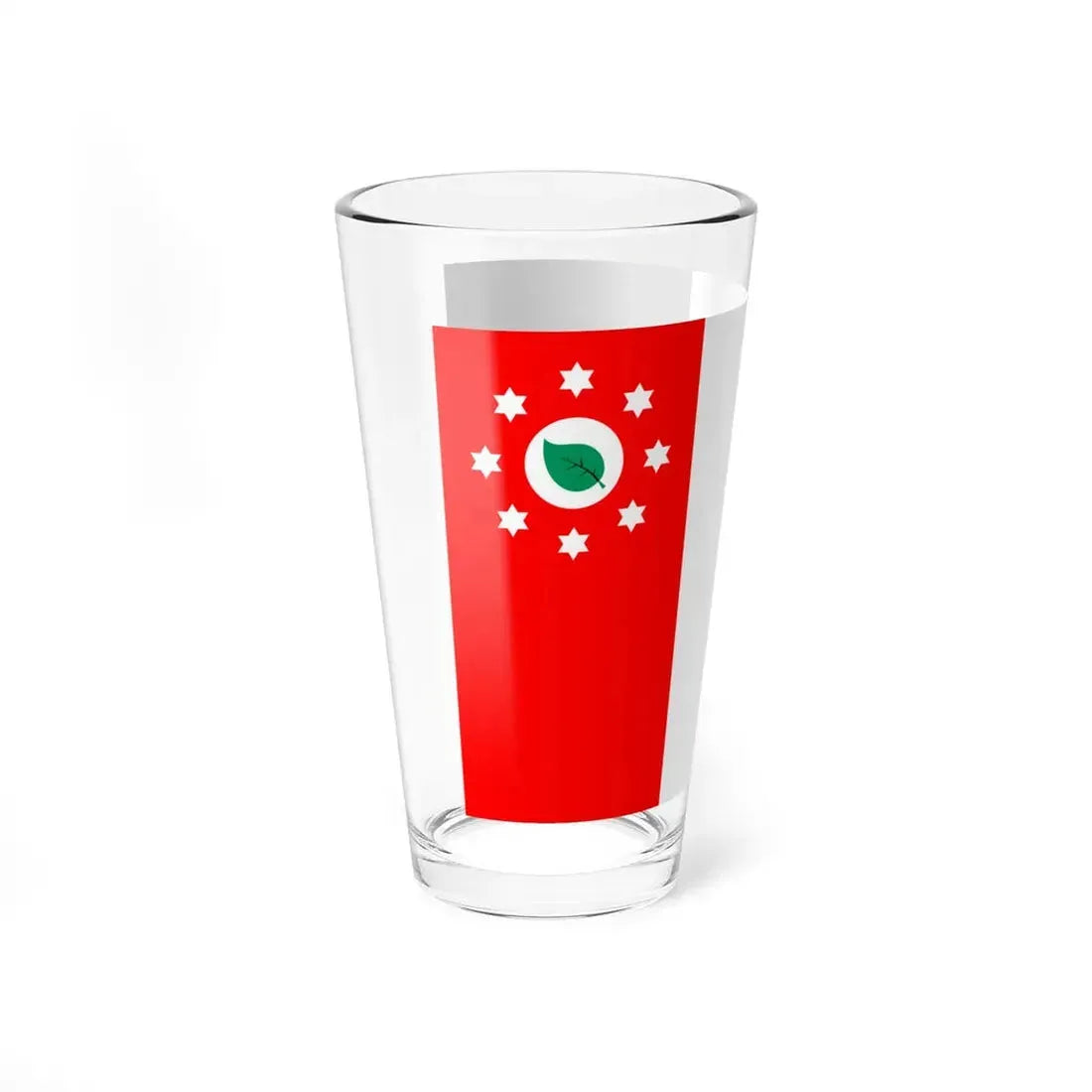 Flag of Murray Island Mer (Australia) Pint Glass 16oz - Go Mug Yourself