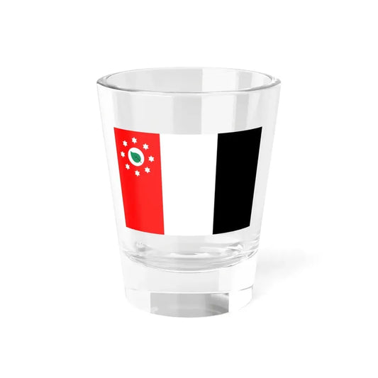 Flag of Murray Island Mer (Australia) Shot Glass 1.5oz 1.5oz - Go Mug Yourself