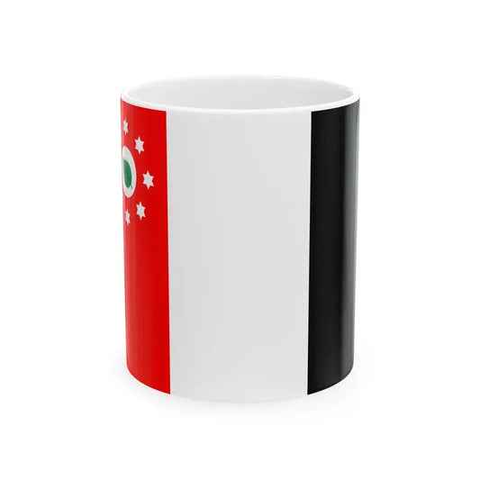 Flag of Murray Island Mer (Australia) White Coffee Mug 11oz - Go Mug Yourself