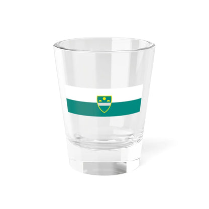 Flag of Murska Sobota (Slovenia) Shot Glass 1.5oz 1.5oz - Go Mug Yourself